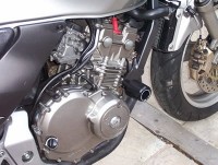 Padací chrániče - Honda CB250 Hornet, černé